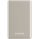 CANYON power bank OnPower 505 slim Magnetic 5000 mAh PD20W Bež