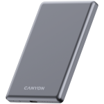 CANYON power bank OnPower 505 slim Magnetic 5000 mAh PD20W Tamno sivi - Image 2