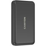 CANYON power bank PB-1001 10000 mAh PD 18W QC 3.0 Wireless 10W Black - Image 3