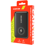 CANYON power bank PB-1001 10000 mAh PD 18W QC 3.0 Wireless 10W Black - Image 8