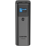 CANYON power bank PB-2010 TFT 27000 mAh 97.2Wh PD140W QC 3.0 Tamno sivi