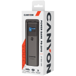 CANYON power bank PB-2010 TFT 27000 mAh 97.2Wh PD140W QC 3.0 Tamno sivi - Image 7