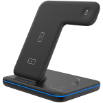 CANYON wireless charger WS-302 15W 3in1 Black - Image 2