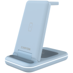 CANYON wireless charger WS-304 15W 3in1 Blue - Image 2