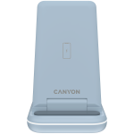 CANYON wireless charger WS-304 15W 3in1 Blue - Image 3