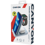 CANYON wireless charger WS-304 15W 3in1 Blue - Image 9