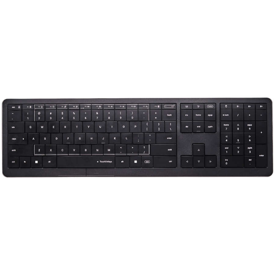 CLEVETURA CLVX 1 Touch-On-Keys AI Bežična Tipkovnica, ANSI US Windows raspored, Aluminijsko kućište, Interaktivni RGB, podrška za Windows/Linux/MacOS CLEVETURA CLVX 1 Touch-On-Keys AI Bežična Tipkovnica, ANSI US Windows raspored, Aluminijsko kućište, Interaktivni RGB, podrška za Windows/Linux/MacOS - Image 1