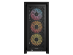 CORSAIR FRAME 4000D RS ARGB3xRS120 ARGB fans, 360mm rad170mm cooler, 430mm GPU, ATX, Black - Image 2