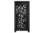 CORSAIR FRAME 4000D RS Case3xRS120 fans, 360mm radiator170mm cooler, 430mm GPU, ATX, Black - Image 3