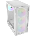 COUGAR AIRFACE PURE RGB PC Case, Mid Tower, White - Image 3