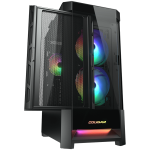 COUGAR DUOFACE RGB PC Case, Mid Tower, Black - Image 2