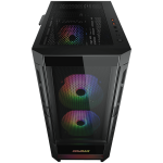 COUGAR DUOFACE RGB PC Case, Mid Tower, Black - Image 4