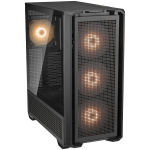 COUGAR MX600 PC Case, Mid Tower, Black - Image 2
