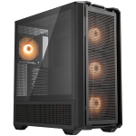 COUGAR MX600 PC Case, Mid Tower, Black - Image 3