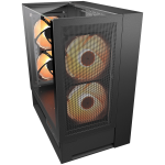 COUGAR OmnyX PC Case, Mid Tower, Black - Image 4