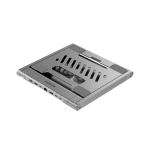 Canyon Laptop stands with hub, TYPE C F to HDMI2.0+2USB3.0+USBC3.0+RJ45+PD, TYEP C TO C cable 1m white with Emarker: HUSB332A, Material: Aluminum case+ABS+PS, Size: 245x240x27.2+/-0.3mm, Weight:1304g - Image 12