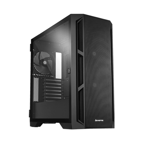 Chieftec Apex Air Case3x140mm PWM fans, E-ATXmesh front, tempered glass side