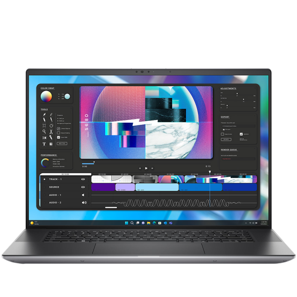 Dell Mobile Precision 5680, 16" FHD+ (1920x1200) WLED, Core i7-13700H vPro, 32GB (2x16GB) LPDDR5 6000MT/s, M.2 1TB SSD, NVIDIA RTX 2000 8GB, WLAN + BT, 6-Cell Battery (100WHr), Backlit kb, Win11Pro, 3Y