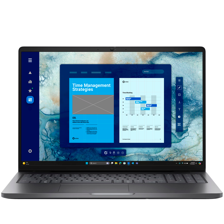 Dell Pro 16 PC16250, 16" FHD+ (1920x1200), Intel Core 5 120U, 1x 16GB DDR5, M.2 512GB SSD, Intg GPU, Wi-Fi 6E, BT 5.3, 2x USB 3.2, 1x USB-C 3.2, 1x USB-C THB 4, HDMI, RJ-45, FgrPr, Backlit KB, 55Wh, Ubuntu, 3Yr Dell Pro 16 PC16250, 16" FHD+ (1920x1200), Intel Core 5 120U, 1x 16GB DDR5, M.2 512GB SSD, Intg GPU, Wi-Fi 6E, BT 5.3, 2x USB 3.2, 1x USB-C 3.2, 1x USB-C THB 4, HDMI, RJ-45, FgrPr, Backlit KB, 55Wh, Ubuntu, 3Yr - Image 1