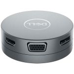Dell USB-C Adapter - DA310 - 2x USB-A 3.2 Gen 2, 1x USB-C 3.2 Gen 2 4K, 1x RJ45 Gigabit Ethernet, 1x DP 4K, 1x VGA, 1x HDMI 4K, 3Yr - Image 3