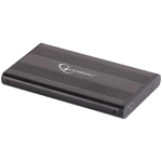 Drive Cabinet GEMBIRD EE2-U2S-1 (USB, support 2.5" HDD, Black), 1-pack