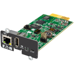 Eaton Network Managment Card - M3; Web/SNMP communications; Ethernet 10/100/1000BaseT; For UPS: 5P, 5PX, 5PX G2, 5SC Rack, 9PX, 9PXM, 9SX, 9130, Ferrups FX, 9E, 93PS, 91PS, 91PS Monoblock, 93E PDU: ATS rack PDU (EATS115, EATS120, EATS220) - Image 2