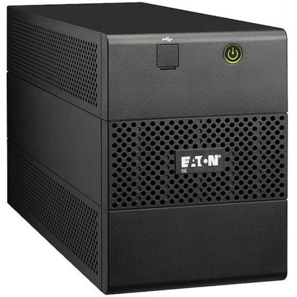 Eaton UPS 5E 850VA/480W USB DIN; Tower, Line Interactive with AWR; (2) IEC-320-C13, (1) Schuko socket; USB; Data Line Protection: Internet/Tel/Fax; 2yr warranty