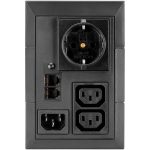 Eaton UPS 5E 850VA/480W USB DIN; Tower, Line Interactive with AWR; (2) IEC-320-C13, (1) Schuko socket; USB; Data Line Protection: Internet/Tel/Fax; 2yr warranty - Image 2