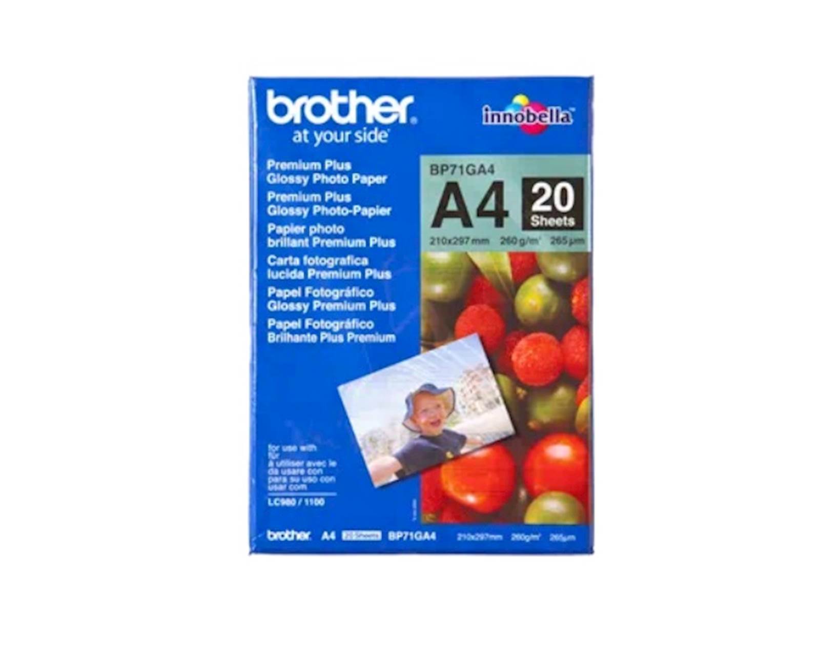 Foto papir BROTHER BP71GA4 Foto papir BROTHER BP71GA4 - Image 1