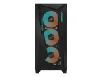Gigabyte CASE C301G Black3xARGB fans(1xRear; 3xFront )GPU H : 400mm; Dust filter - Image 2