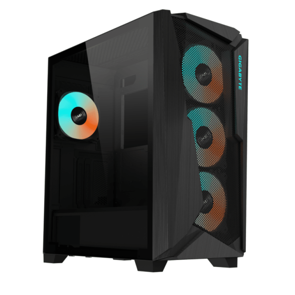 Gigabyte CASE C301G Black3xARGB fans(1xRear; 3xFront )GPU H : 400mm; Dust filter