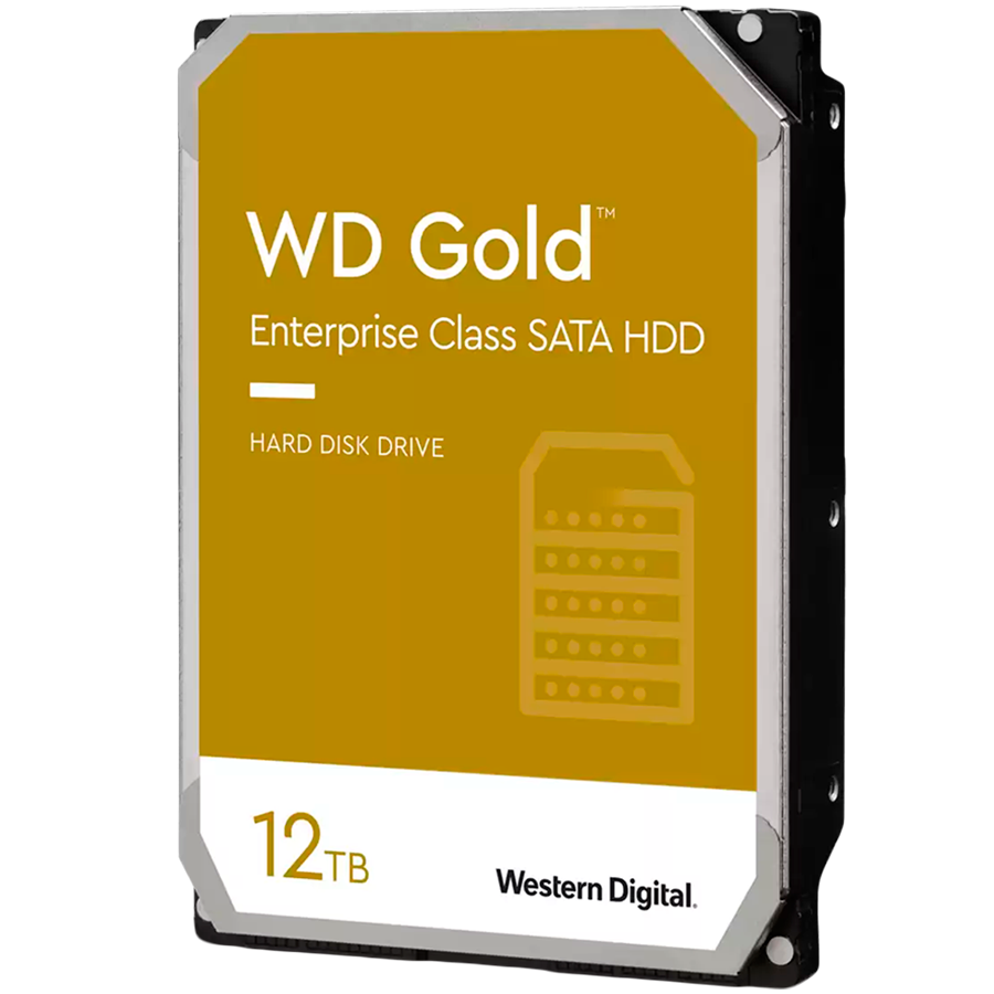 HDD Server WD Gold 12TB CMR 512e, 3.5'', 512MB, 7200 RPM, SATA HDD Server WD Gold 12TB CMR 512e, 3.5'', 512MB, 7200 RPM, SATA - Image 1