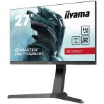 IIYAMA Monitor LED GB2770QSU-B6 27" Fast IPS Gaming 2560 x 1440 @180Hz 400 cd/m² 1200:1 0.2ms HDMI DP 4xUSB 3.2 	swivel, tilt, pivot (rotation both sides) - Image 3