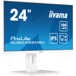 IIYAMA Monitor LED XUB2492HSU-W6 WHITE 23.8" IPS 1920 x 1080 @100Hz 16:9 250 cd/m² 1300:1 0.4ms HDMI DP USB 4 x 3.2  Full Ergonomic - Image 2