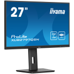 IIYAMA Monitor LED XUB2797QSN-B2 27" IPS 2560 x 1440 @100Hz 300 cd/m² 1300:1 1ms HDMI DP USB-C 65W RJ45 Daisy Chain USB Hub 3.2 height, swivel, tilt, pivot (rotation both sides), 3-side borderless design, matte finish - Image 2