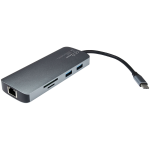 Inter-Tech AC Argus H-428 7in1 Adapter USB C