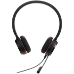 JABRA EVOLVE 30 II UC Stereo USB Headband, Noise cancelling, USB and 3.5 connectivity, with mute-button and volume control on the cord, with leather ear cushion - Image 2
