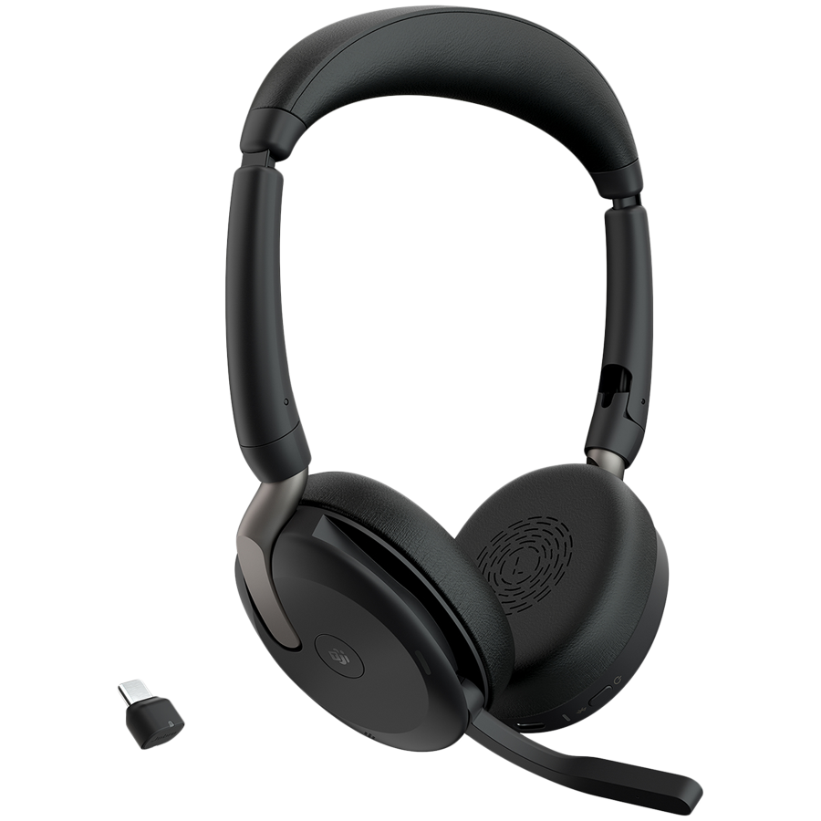 JABRA EVOLVE2 65 Flex, Link380c MS Stereo JABRA EVOLVE2 65 Flex, Link380c MS Stereo - Image 1