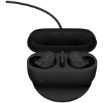 JABRA EVOLVE2 Buds MS, Cradle USB-A MS, Link 380 BT adapter USB-A MS, 30  cm USB-C to USB-A cable, Ear gels, wireless charging pad, warranty - Image 3