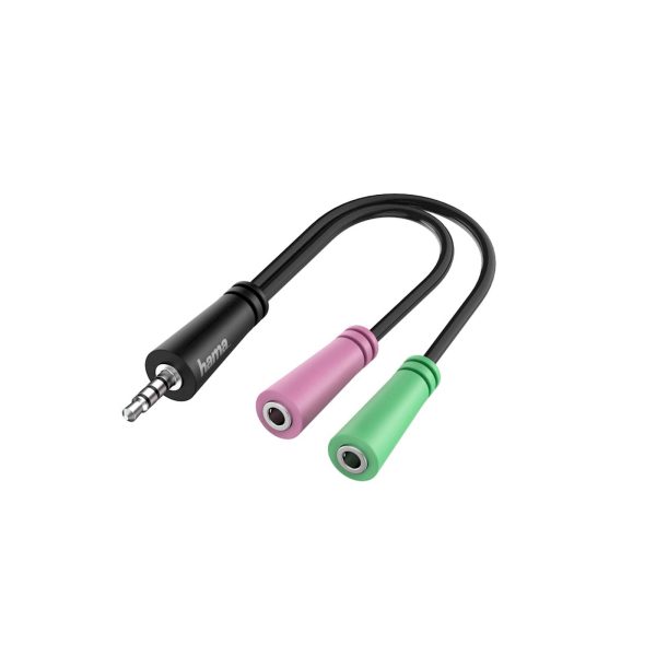 JACK ADAPTER HAMA 3,5MM TO 3-POL