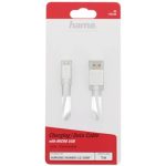 Kabl Micro USB HAMA, 1m, bijeli