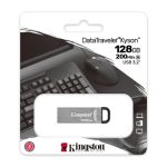 Kingston FD 128GB USB3.2 DTKNDataTraveler KysonStylish Capless Metal Case,r/w:200/60MBs - Image 3