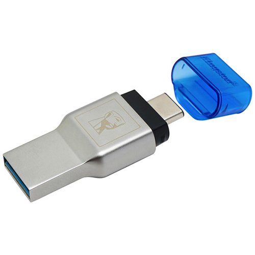 Kingston MobileLite DUO 3C USB3.1+TypeC microSDHC/SDXC Card Reader Kingston MobileLite DUO 3C USB3.1+TypeC microSDHC/SDXC Card Reader - Image 1