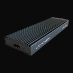 LC-Power SSD M.2 Enclosure Black, USB-C (USB 3.2 Gen2x1)
