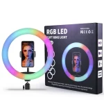 LED Ring Lamp 12" RGB with stand - Image 3