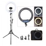 LED Ring Lamp 18" with stand - Image 2