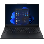 LENOVO ThinkPad E14 Gen 7, 14'' FHD IPS, Intel Core 5 225U, 16GB DDR5, 512GB SSD, 2xUSB-A, USB-C, HDMI, RJ-45, FHD Cam + Mic,  WiFI 6E, BT5.3, FP, BH Kb, 64Wh, No OS, Black, 3Y