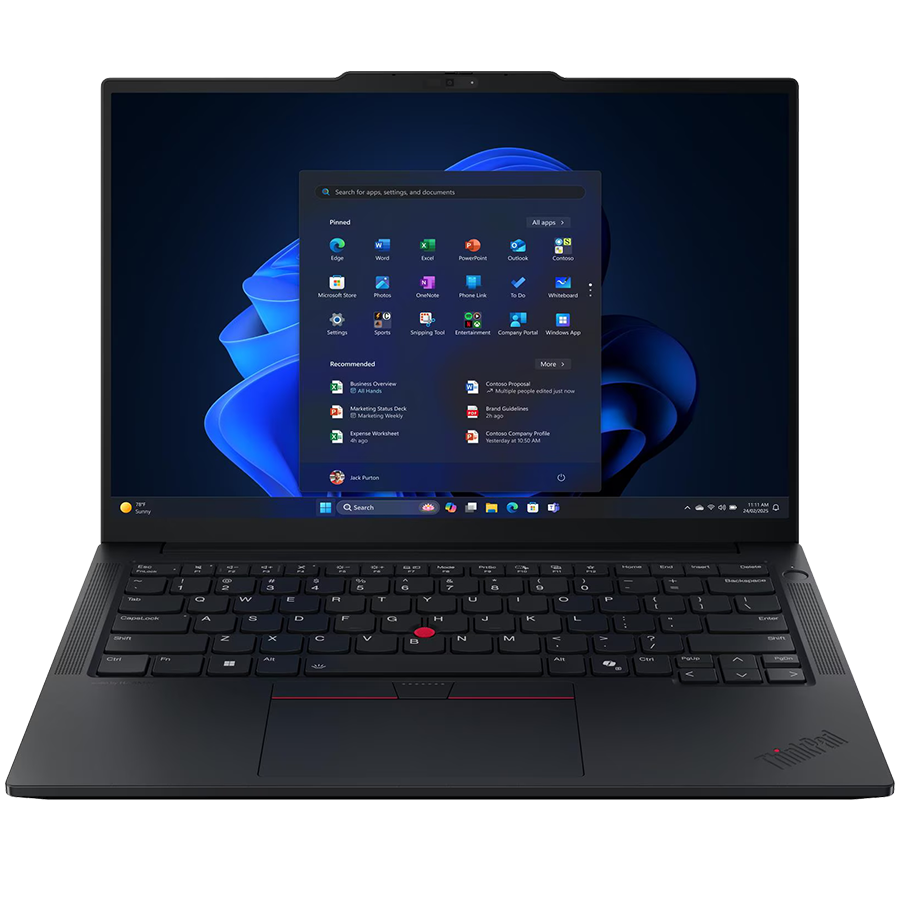 LENOVO ThinkPad E14 Gen 7, 14'' FHD IPS, Intel Core 5 225U, 16GB DDR5, 512GB SSD, 2xUSB-A, USB-C, HDMI, RJ-45, FHD Cam + Mic, WiFI 6E, BT5.3, FP, BH Kb, 64Wh, No OS, Black, 3Y LENOVO ThinkPad E14 Gen 7, 14'' FHD IPS, Intel Core 5 225U, 16GB DDR5, 512GB SSD, 2xUSB-A, USB-C, HDMI, RJ-45, FHD Cam + Mic, WiFI 6E, BT5.3, FP, BH Kb, 64Wh, No OS, Black, 3Y - Image 1