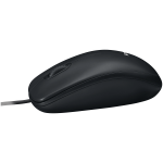 LOGITECH B100 Corded Mouse - BLACK - USB - B2B - Image 4