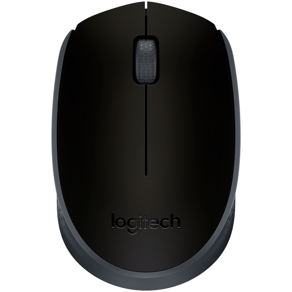 LOGITECH M171 Wireless Mouse - BLACK